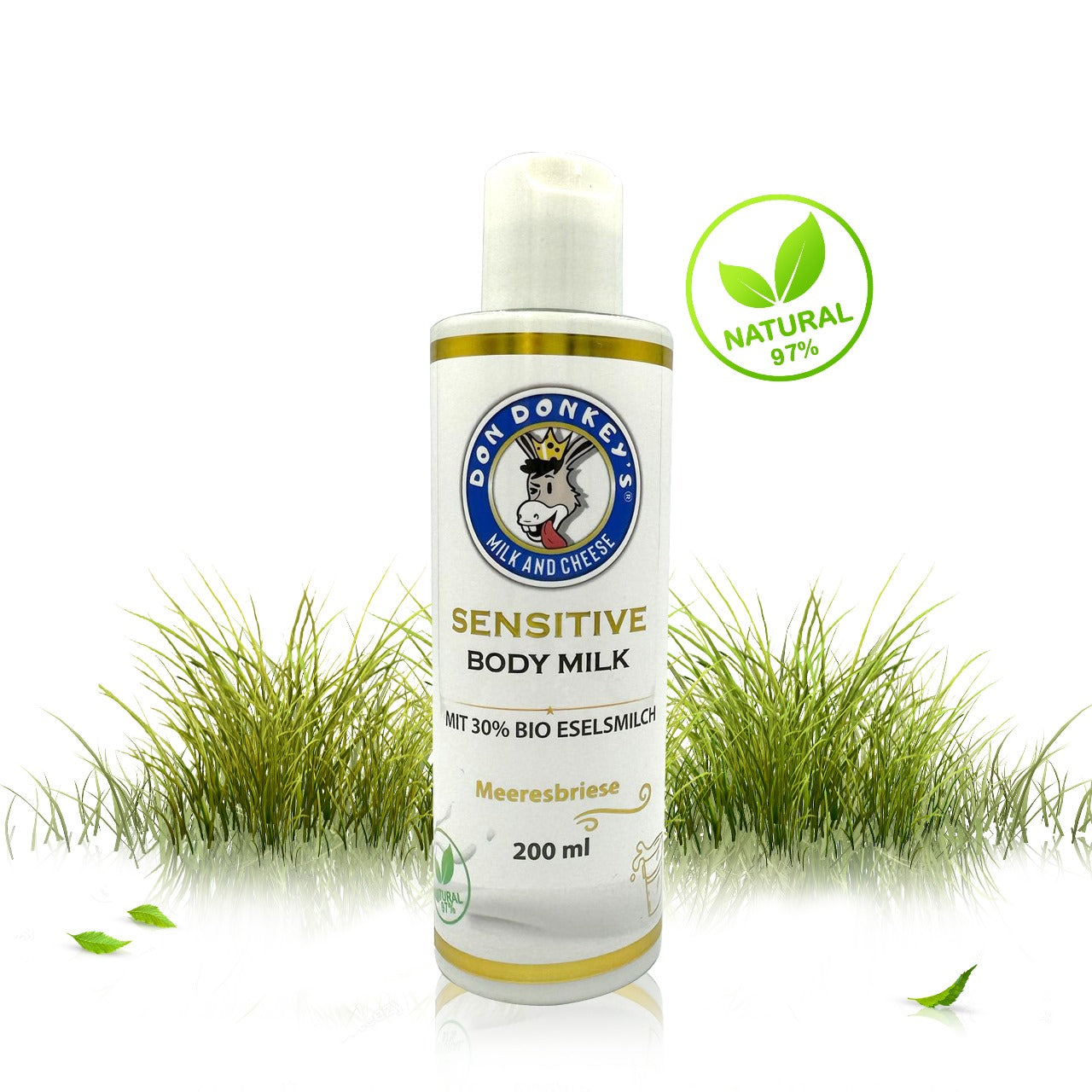 Sensitive Body Milk mit 30% Bio-Eselsmilch