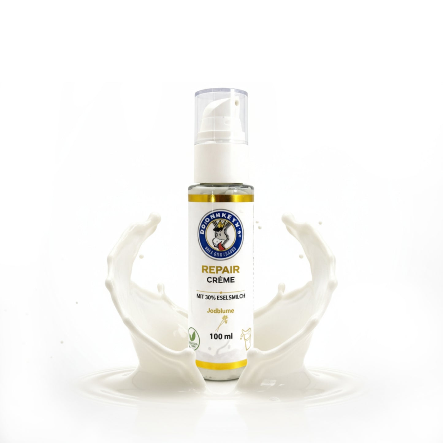 Repair Creme mit 30 Prozent Bio-Eselsmilch zur regenerierenden Hautpflege