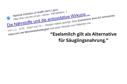 Warum Eselsmilch das Immunsystem unterstützen kann