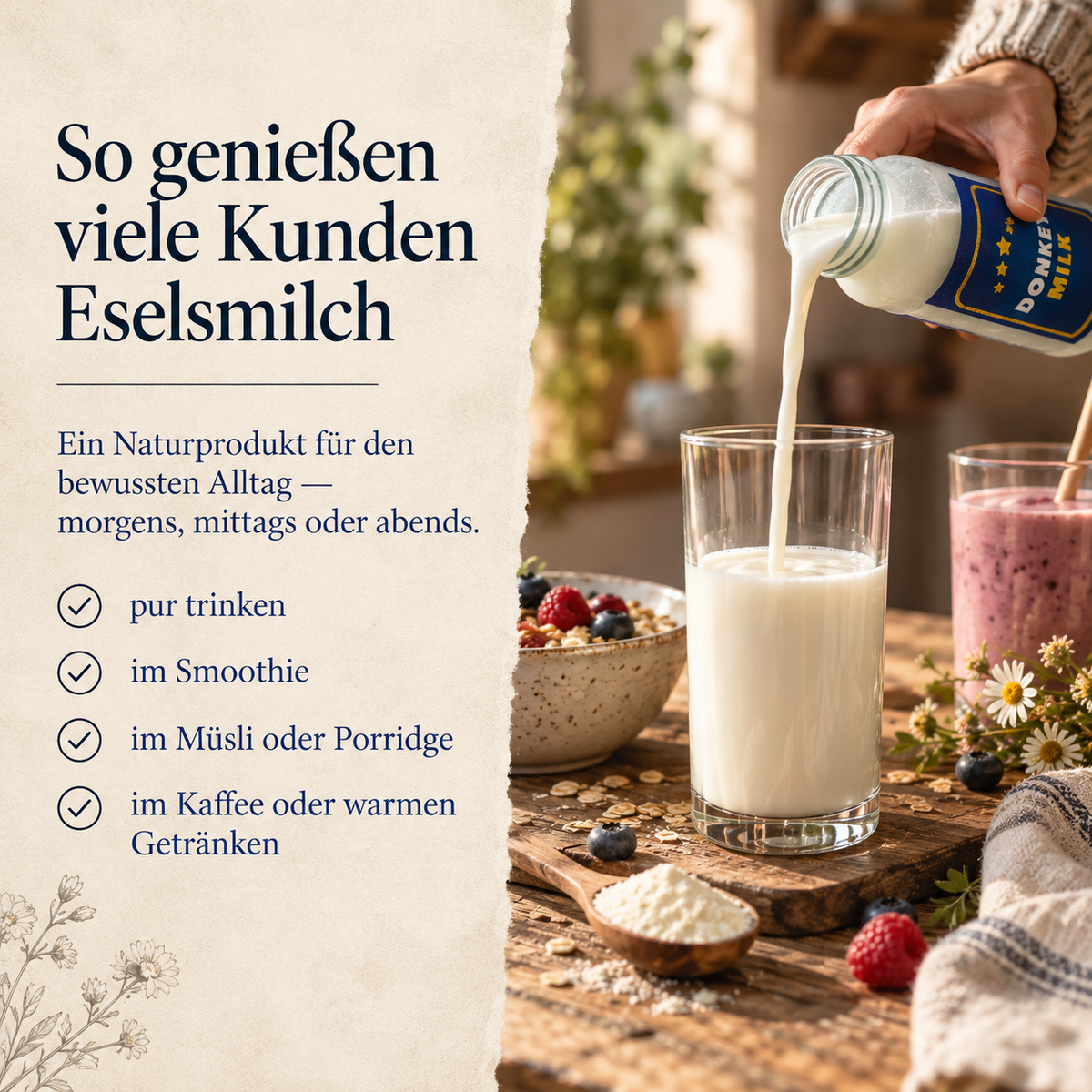 Eselsmilch
