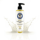 3-in-1 Shampoo-Spülung-Körper mit 20% Eselsmilch