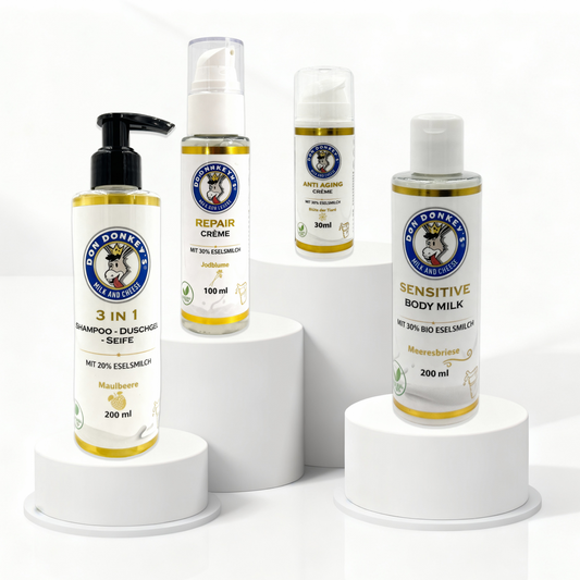 donkey milk cosmetics sample set