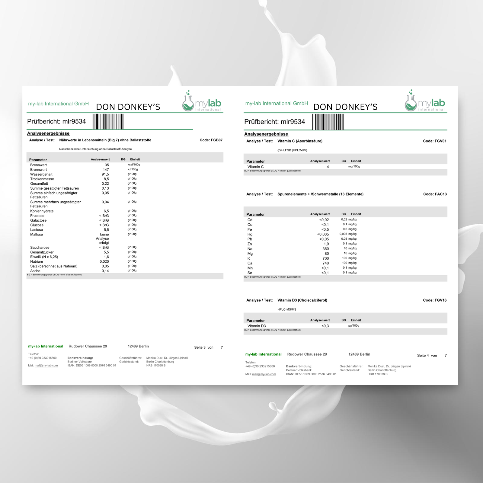 My Lab Labor Test