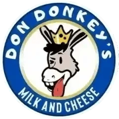 DON DONKEY'S Logo — Eselsmilch direkt vom Hof