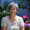 Zufriedene Kundin