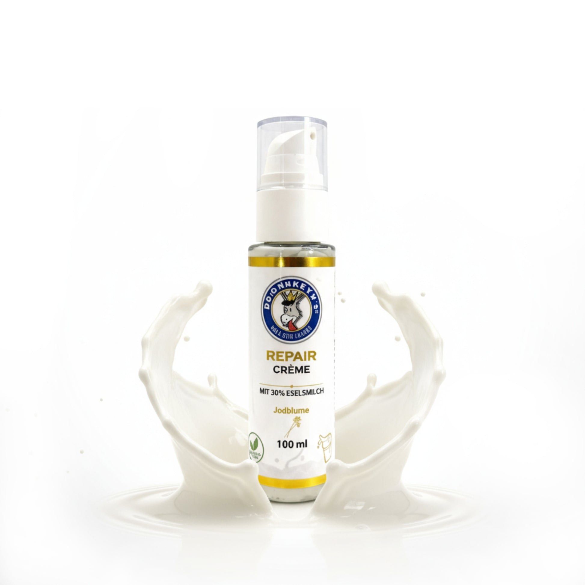Repair Creme mit 30 Prozent Bio-Eselsmilch zur regenerierenden Hautpflege