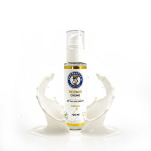 Repair Creme mit 30 Prozent Bio-Eselsmilch zur regenerierenden Hautpflege